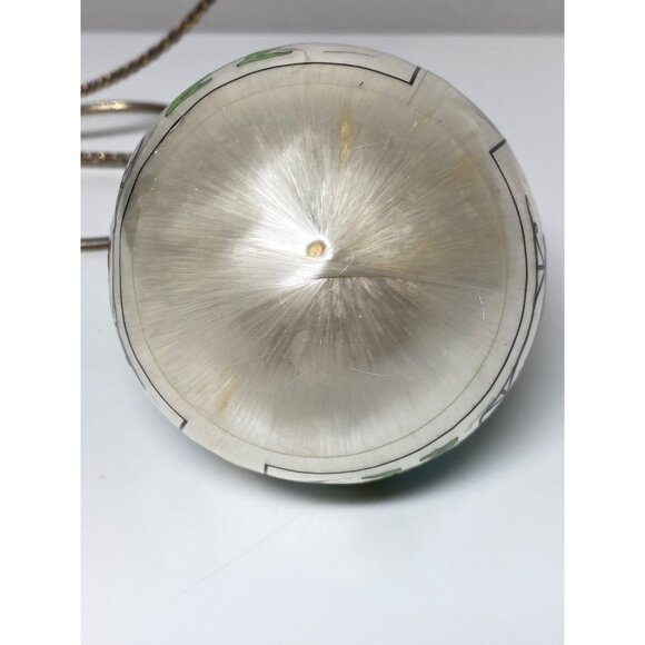 VTG Teenage Mutant Ninja Turtles TMNT Spun Satin Christmas Ball Ornament Snow - Picture 7 of 7